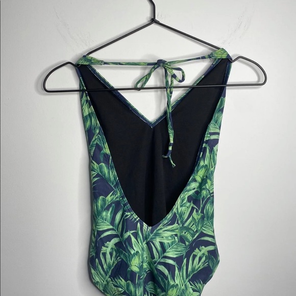 Onia Palm Leaf One Piece Swimsuit - Picture 3 of 7